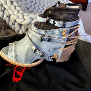 FreeBird Carterr booties sz 8